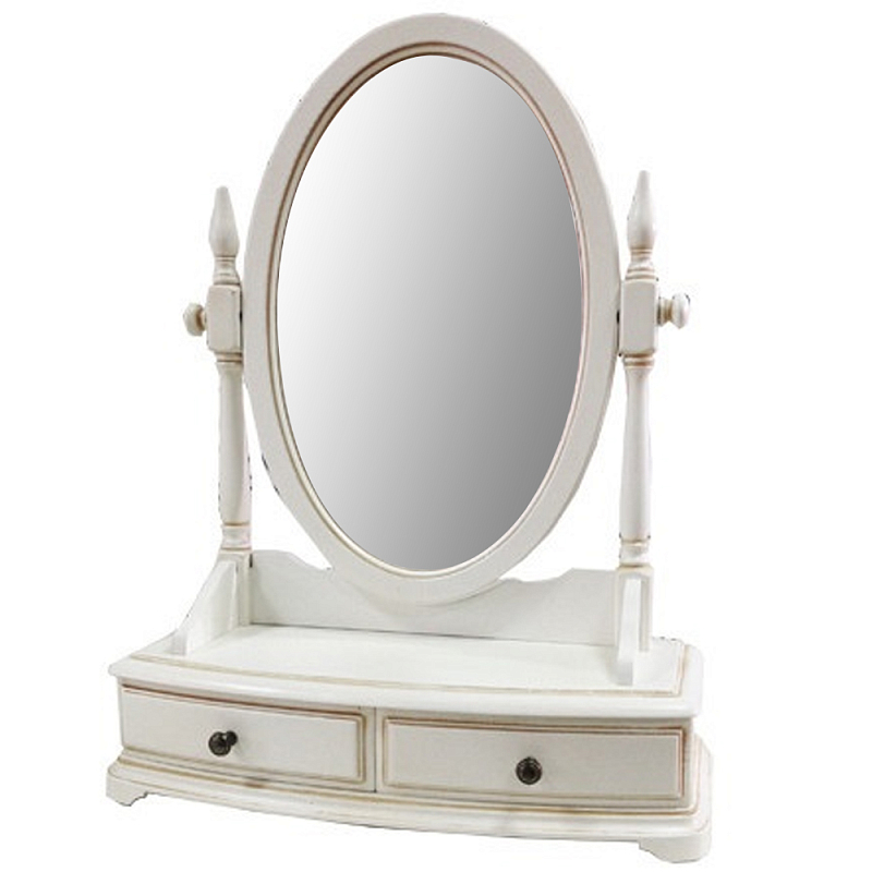 Овальное настольное зеркало из массива дерева Guirlande de Roses Mirror Зеркало ivory ( слоновая кость ) Овальное настольное зеркало из массива дерева Guirlande de Roses Mirror Зеркало ivory ( слоновая кость ) в Челябинске | Loft Concept