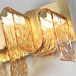 Бра волнистой формы из фактурного стекла Big Wave варинант исполнения - 8 | Loft Concept в Челябинске