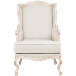 Кресло из массива бука бежевое Solid Luxury варинант исполнения - 1 | Loft Concept в Челябинске