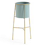 Кашпо из металла и латуни Elegance Elevated Planters  варинант исполнения - 1 | Loft Concept в Челябинске