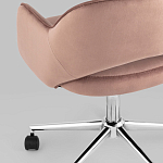 Кресло для компьютерного стола Veloury Pink варинант исполнения - 8 | Loft Concept в Челябинске
