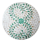 Столик с инкрустацией с перламутровым узором Eight варинант исполнения - 2 | Loft Concept в Челябинске