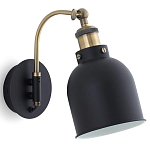 Бра с черным плафоном из металла Roomsy варинант исполнения - 1 | Loft Concept в Челябинске