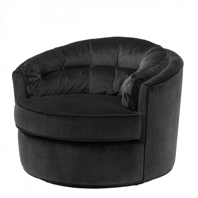 Кресло Eichholtz Chair Recla Black Черный Кресло Eichholtz Chair Recla Black Черный в Челябинске | Loft Concept