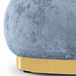 Длинный овальный пуф Ambrose Soft Oval Pouf варинант исполнения - 7 | Loft Concept в Челябинске