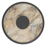 Бра круглое светодиодное с черной рамкой Stone Circle варинант исполнения - 1 | Loft Concept в Челябинске