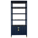 Стеллаж со стеклянными полками Elsa Dreams Blue варинант исполнения - 9 | Loft Concept в Челябинске