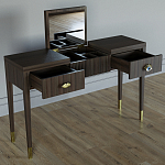 Туалетный стол - Трельяж Elsa Dreams Walnut 120 см варинант исполнения - 2 | Loft Concept в Челябинске