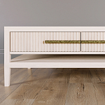 Кофейный стол Primo с двумя ящиками Светлый дуб варинант исполнения - 3 | Loft Concept в Челябинске