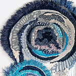 Текстильный Арт-объект ручной работы Galaxy варинант исполнения - 2 | Loft Concept в Челябинске