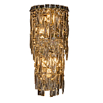 Бра с каскадом из прозрачного хрусталя и корпусом золотого цвета Constant Sparks варинант исполнения - 7 | Loft Concept в Челябинске