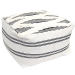 Пуф  Black and White Stripe варинант исполнения - 1 | Loft Concept в Челябинске