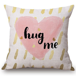 Декоративная подушка Hug me
