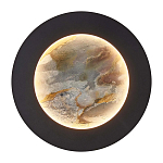 Бра в форме диска черного цвета Borders of Black варинант исполнения - 1 | Loft Concept в Челябинске