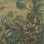 Обои ручная роспись Le Brésil Brume варинант исполнения - 2 | Loft Concept в Челябинске