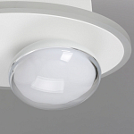 Бра овальной формы белого цвета с 2-мя лампами Lunar Pebbles варинант исполнения - 6 | Loft Concept в Челябинске