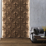 Гипсовая 3D панель с принтографией PM-22 варинант исполнения - 5 | Loft Concept в Челябинске