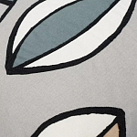 Чехол на подушку с рисунком и вышивкой Aurora Allure Drift варинант исполнения - 2 | Loft Concept в Челябинске