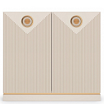 Комод с фактурными дверцами Satin Furniture варинант исполнения - 4 | Loft Concept в Челябинске