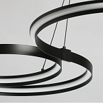 Люстра подвесная светодиодная в виде волнообразной ленты Ribbon Vortex варинант исполнения - 11 | Loft Concept в Челябинске