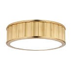 Потолочный светильник с гофрированным абажуром цвета латунь Millennium варинант исполнения - 1 | Loft Concept в Челябинске