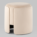 Пуф Alice Poof Beige Бежевый велюр варинант исполнения - 6 | Loft Concept в Челябинске