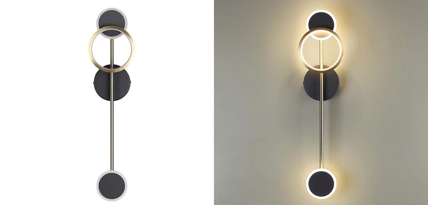 Бра Bendik Gold Ring Wall lamp A Бра Bendik Gold Ring Wall lamp A - Loft-Concept в Челябинске