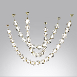 Подвесной светильник из прозрачных шаров Bubbles Bocci варинант исполнения - 3 | Loft Concept в Челябинске