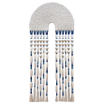 Настенное украшение из нитей Корона с кисточками Crown Wall Hanging варинант исполнения - 4 | Loft Concept в Челябинске