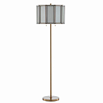 Торшер с абажуром из панелей белого молочного стекла Stunned by Light варинант исполнения - 2 | Loft Concept в Челябинске