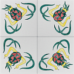 Плитка дизайнерская Драконий фрукт варинант исполнения - 1 | Loft Concept в Челябинске