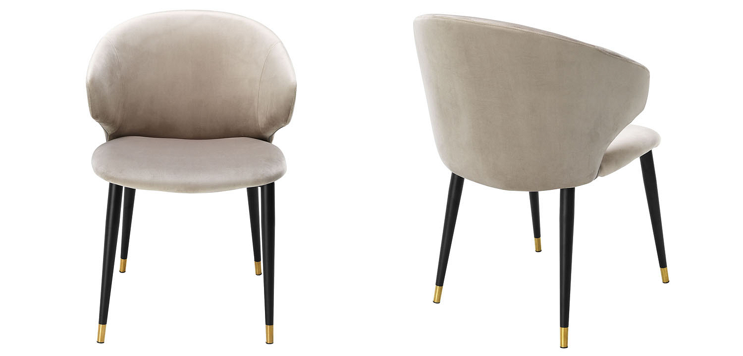 Стул Eichholtz DINING CHAIR VOLANTE beige Стул Eichholtz DINING CHAIR VOLANTE beige - Loft-Concept в Челябинске