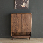 Комод в прихожую для хранения обуви Moon Walnut Furniture варинант исполнения - 1 | Loft Concept в Челябинске