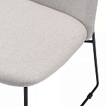 Стул мягкий светло-серый Chair Gray Runners варинант исполнения - 7 | Loft Concept в Челябинске