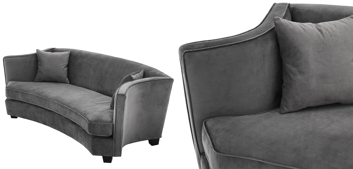 Диван Eichholtz Sofa Jiulietta Grey 3 Диван Eichholtz Sofa Jiulietta Grey 3 - Loft-Concept в Челябинске