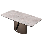 Стол обеденный керамический серый Servorios варинант исполнения - 3 | Loft Concept в Челябинске