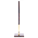 Ручка шариковая на подставке из натурального камня Обсидиан Stone Pens варинант исполнения - 1 | Loft Concept в Челябинске