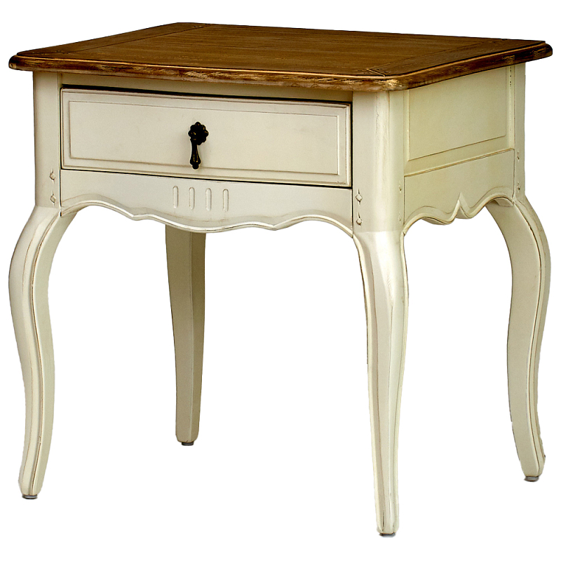 Прикроватная тумба в стиле прованс Oak Montmartre Provence Bedside Table Бежевый Дуб темный Прикроватная тумба в стиле прованс Oak Montmartre Provence Bedside Table Бежевый Дуб темный в Челябинске | Loft Concept