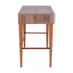 Стол письменный из массива бука с 2-мя ящиками бежевый Wenge Light варинант исполнения - 2 | Loft Concept в Челябинске