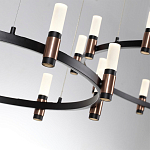 Люстра подвесная с цилиндрическими плафонами на двух круглых подвесах  Arnaut Light варинант исполнения - 5 | Loft Concept в Челябинске