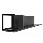 Полка навесная открытая цвета графит Strict Lines  варинант исполнения - 6 | Loft Concept в Челябинске