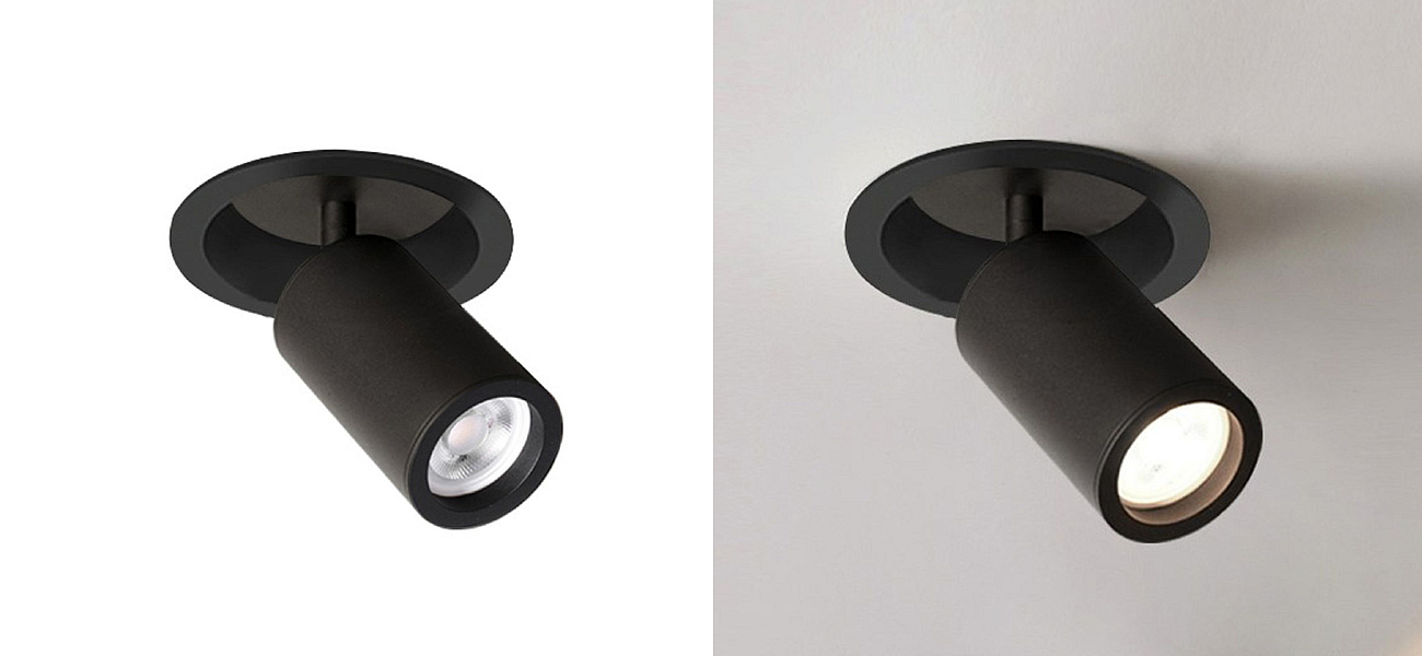 Встраиваемый поворотный спот Modern Spot Black Встраиваемый поворотный спот Modern Spot Black - Loft-Concept в Челябинске