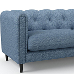 Мебельная ткань Шенилл голубой цвет 138 см T4-26 варинант исполнения - 14 | Loft Concept в Челябинске