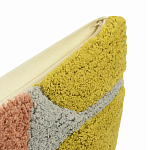 Чехол на подушку с рисунком горчичного цвета Elan Textured варинант исполнения - 5 | Loft Concept в Челябинске