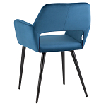 Стул с подлокотниками синий NEASAN STOOL варинант исполнения - 5 | Loft Concept в Челябинске