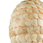 Подвесной светильник с каскадом из круглых декоративных элементов Texture Discs варинант исполнения - 1 | Loft Concept в Челябинске