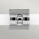 Бра для ванных комнат горизонтальное с двумя матовыми стеклянными цилиндическими плафонами Feiss варинант исполнения - 6 | Loft Concept в Челябинске