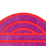 Дизайнерский ковер розовый Poltronova Sofo Rosancio Rug варинант исполнения - 6 | Loft Concept в Челябинске