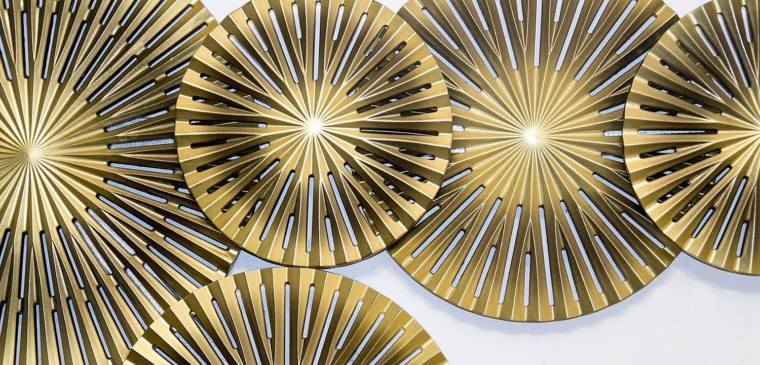 Арт-объект Apollo Brown and Gold Wall Plaque Disc gap 5 Арт-объект Apollo Brown and Gold Wall Plaque Disc gap 5 - Loft-Concept в Челябинске