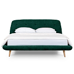 Кровать с мягким изголовьем Palmer Bed варинант исполнения - 2 | Loft Concept в Челябинске